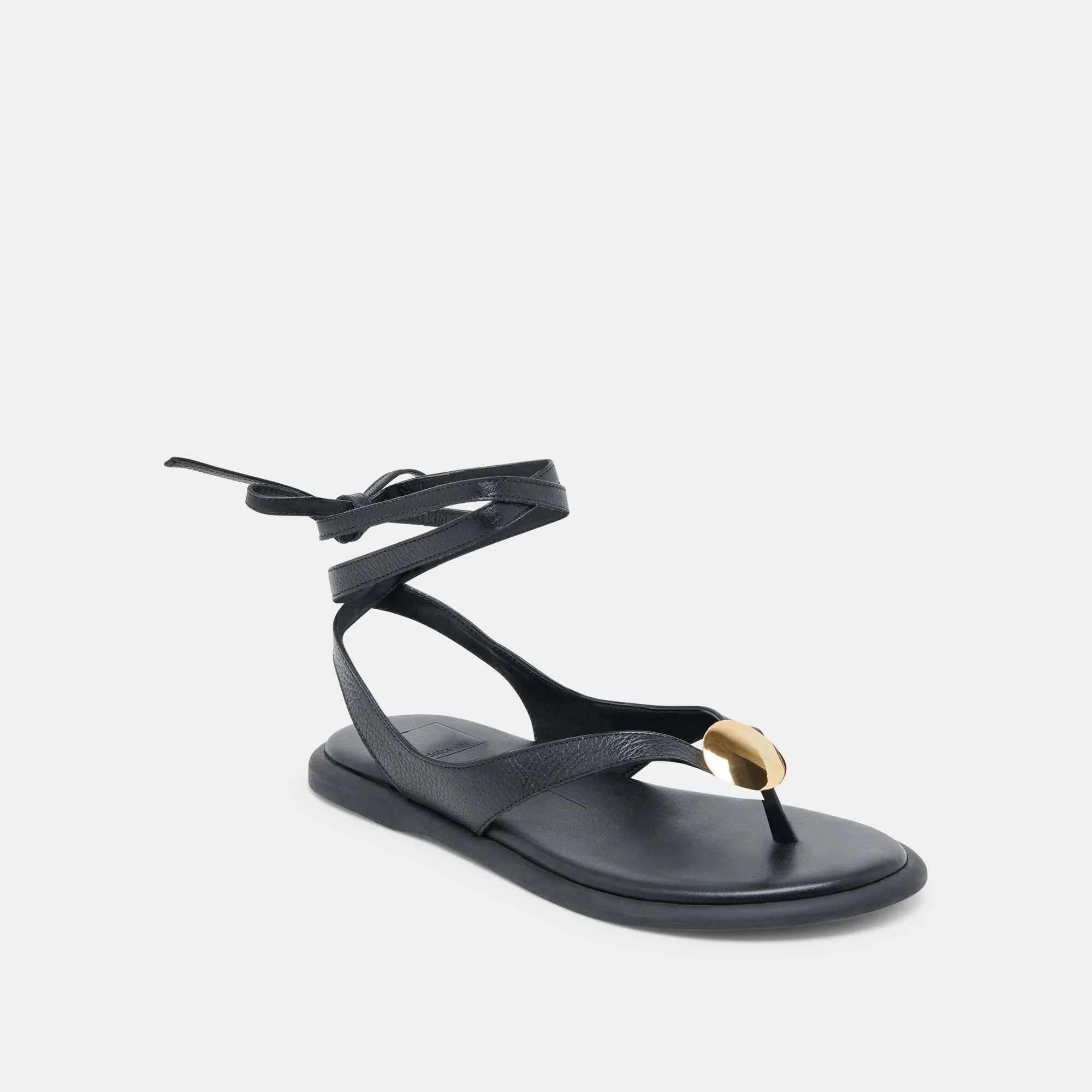 JUDY SANDALS BLACK LEATHER Chic Fit fashionistas' picks