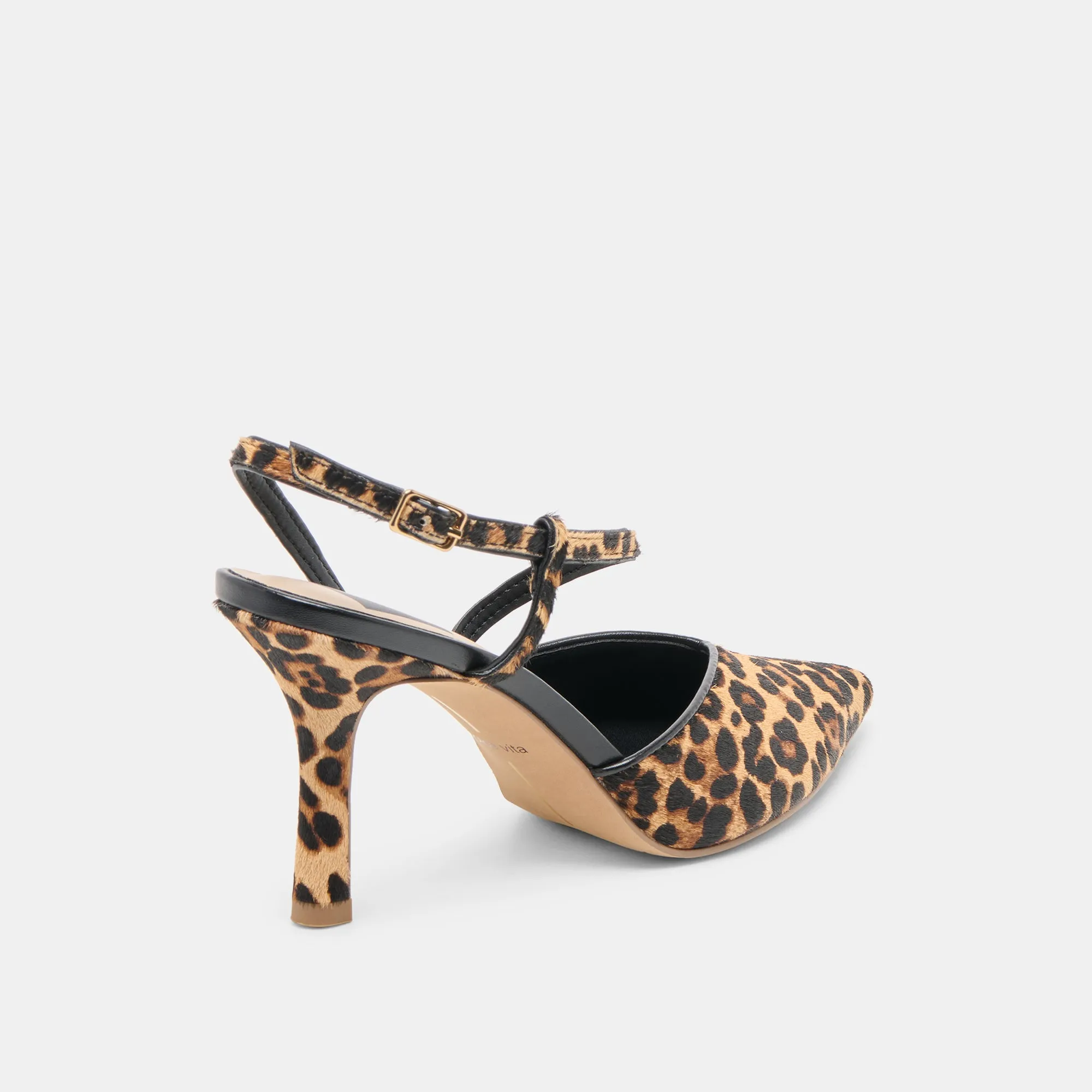 KAMRA HEELS DK LEOPARD CALF HAIR Designer Look Urban Path