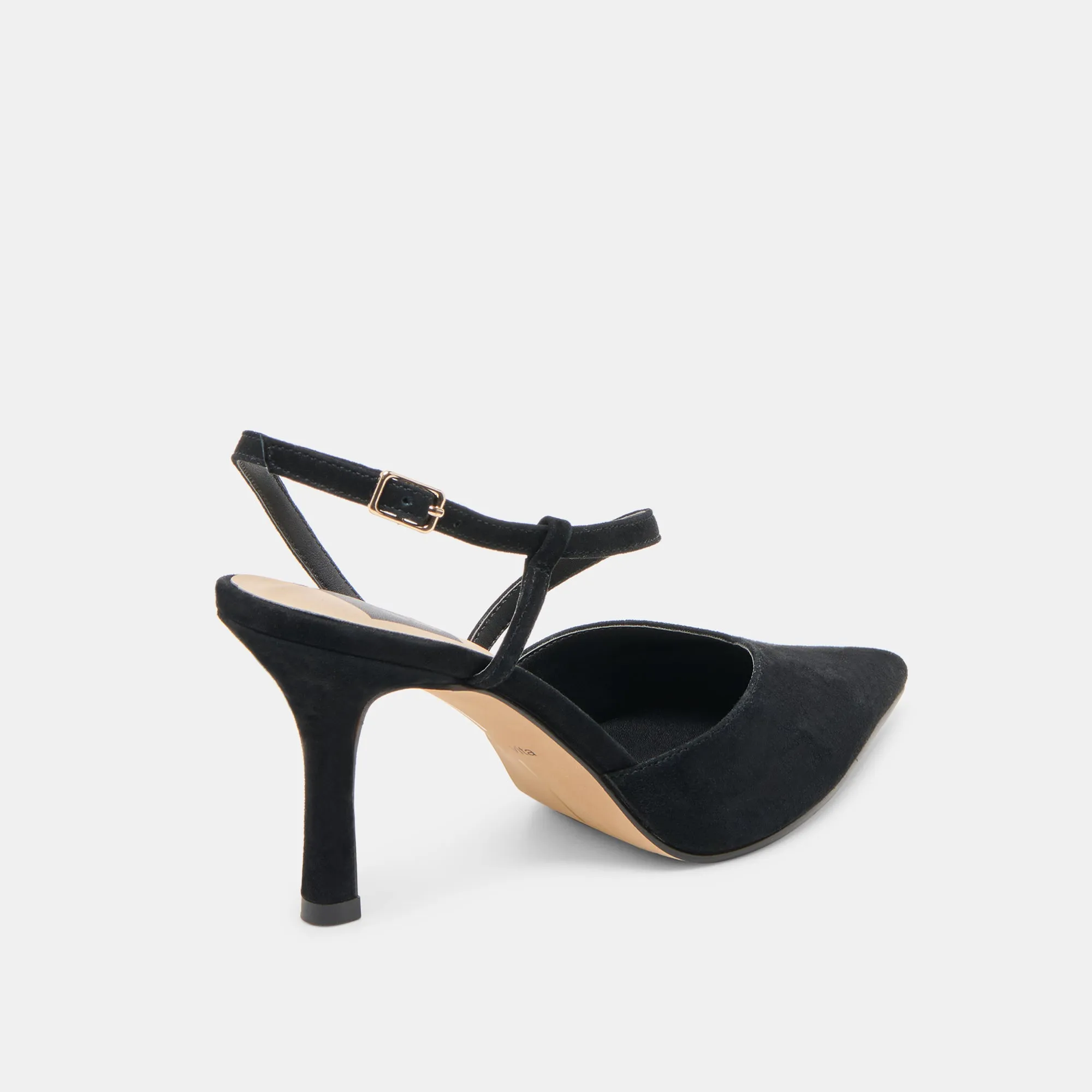 Multi Terrain Grip KAMRA HEELS ONYX SUEDE