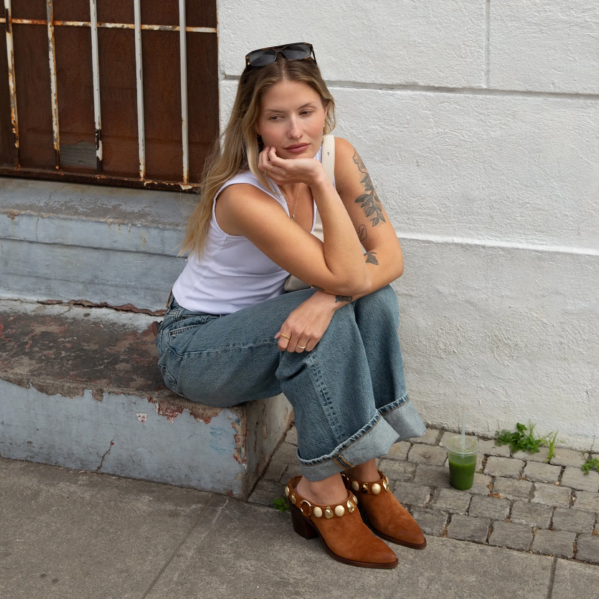 KANYON HEELS BROWN SUEDE Bouncy Rebound Carbon Fiber Insert