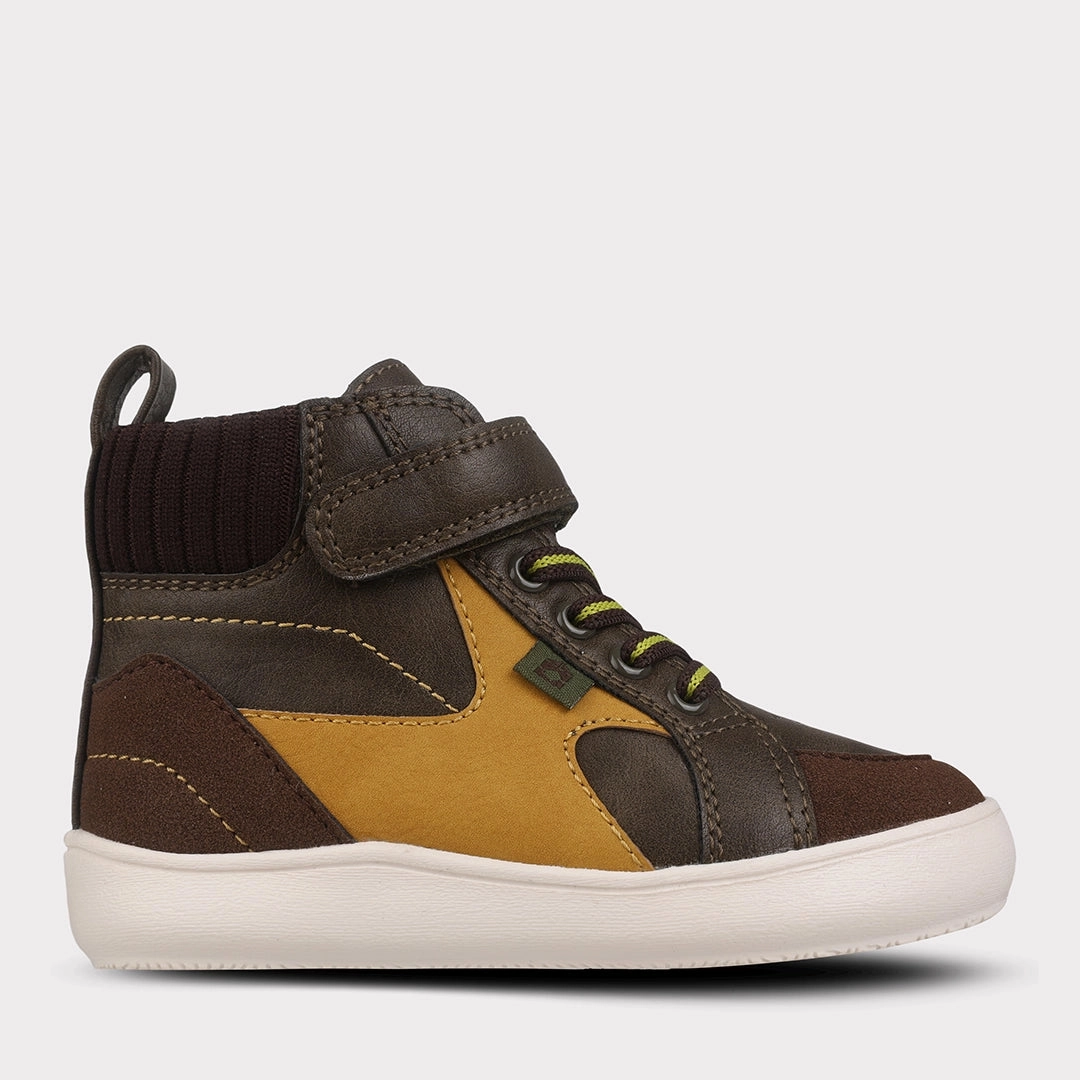 Kavin Boys Hook & Loop Boot Glam traction