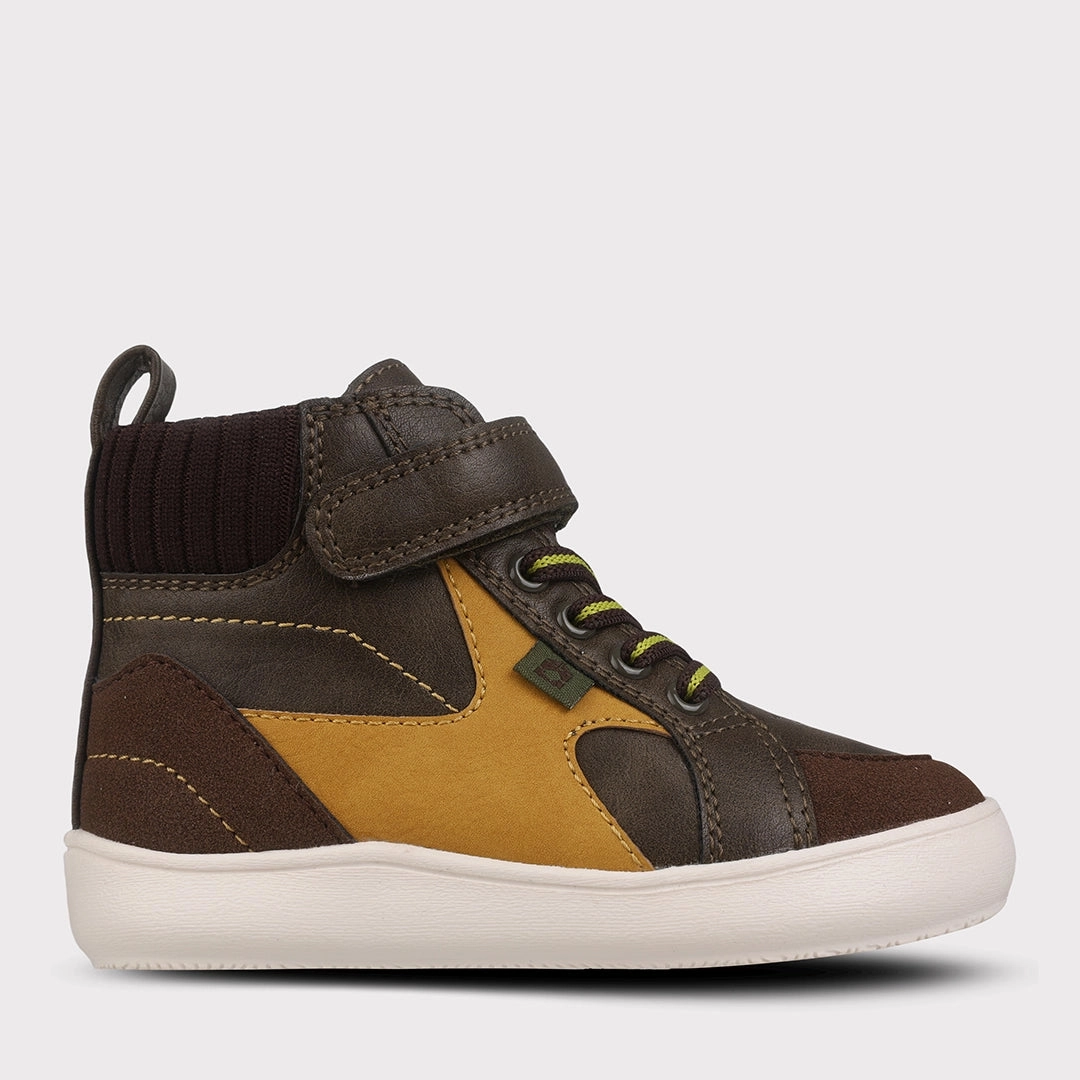 Kavin Boys Hook & Loop Boot Seamless grip