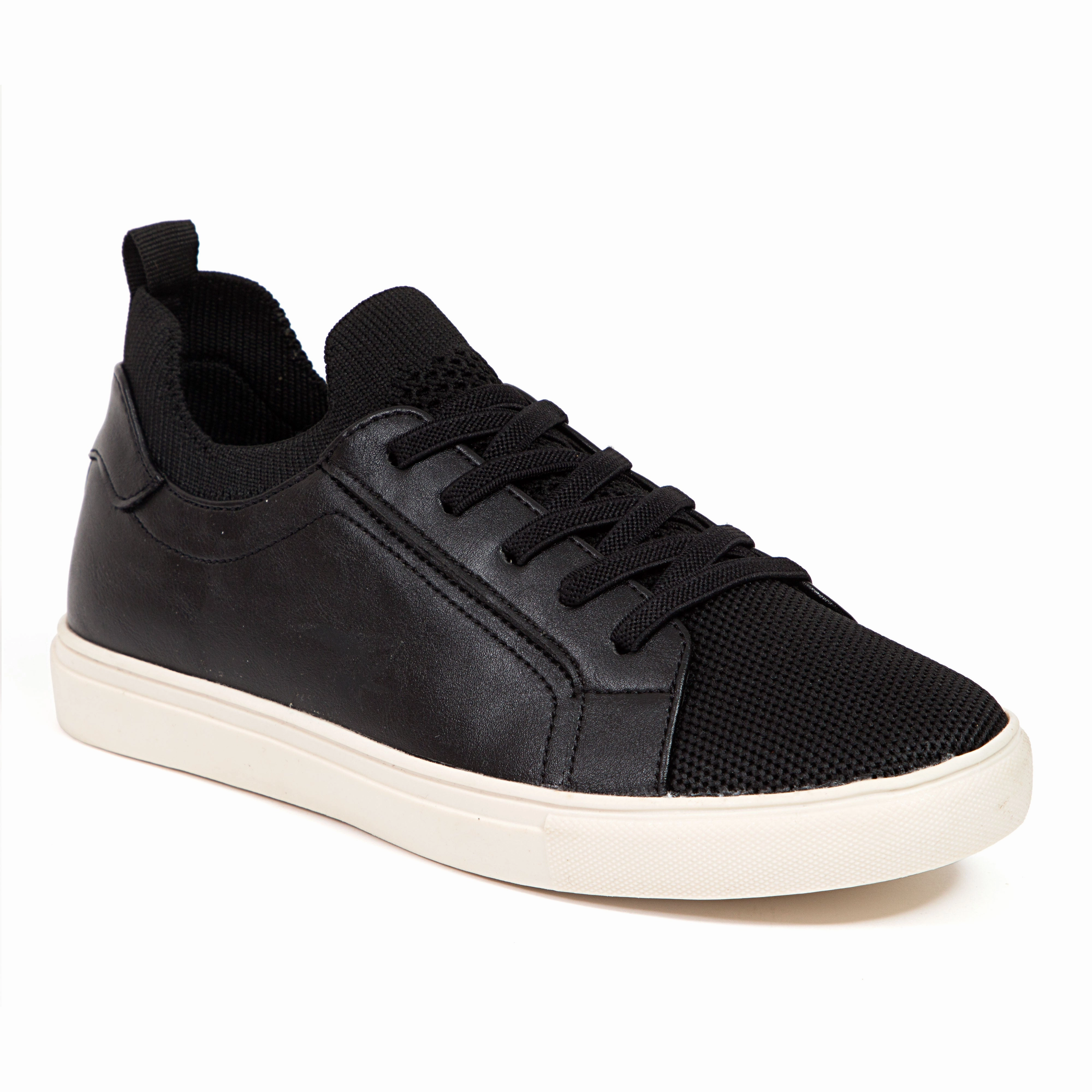 Durable Leather Lace-ups Leather Class Kids' Dawson Jr. in Black