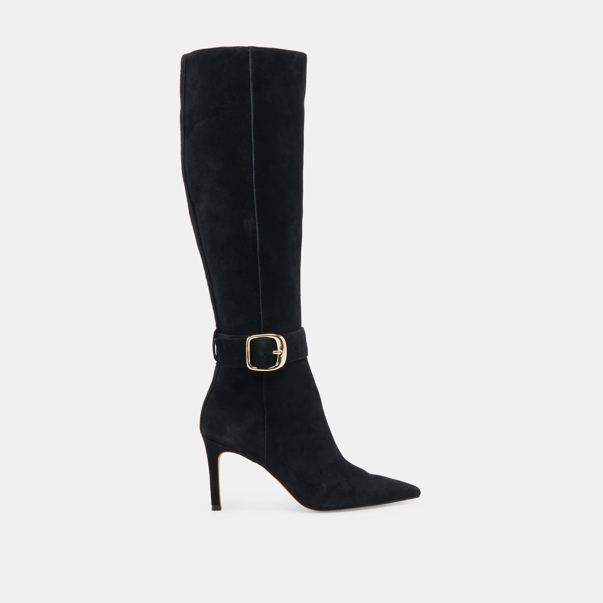 KINZY BOOTS ONYX SUEDE Dynamic Fit System