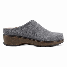 Vegan Leather Shoes Kolia Round Toe Slip-on Casual Clogs