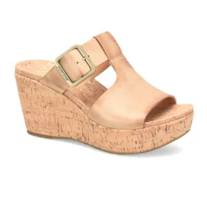 Kork-Ease Andi Wedge Sandal (Women) - Natural Barley Impact Diffusing Structure Foam Midsole