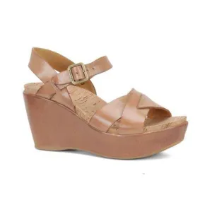 Eco friendly materials Kork-Ease Ava 2.0 Wedge Sandal (Women) - Golden Sand