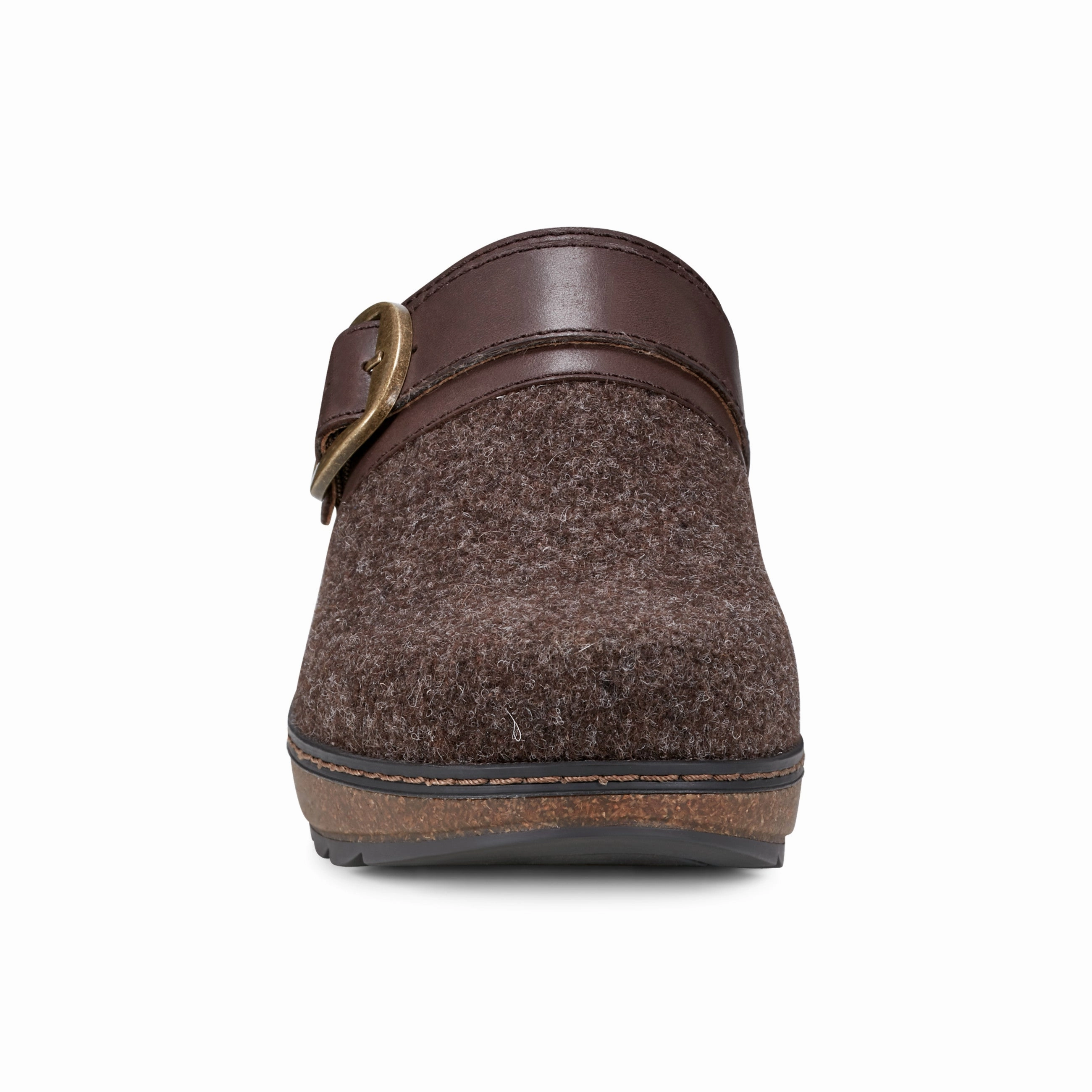 Button up Kulla Slip-on Round Toe Casual Clogs