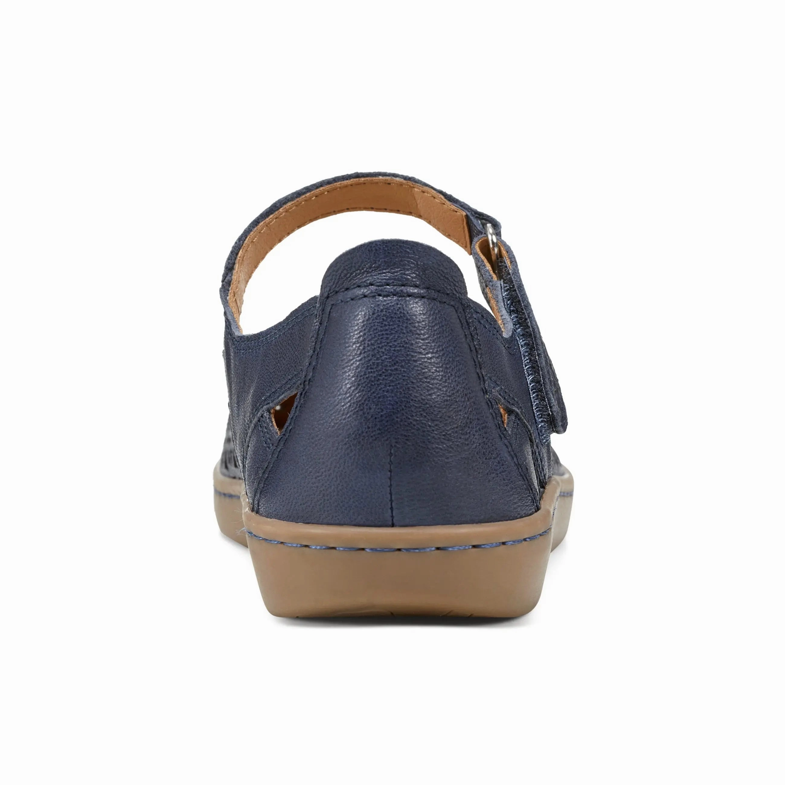 Lady Perforated Slip-On Ballet Flat Dance Floor Reinforced toe