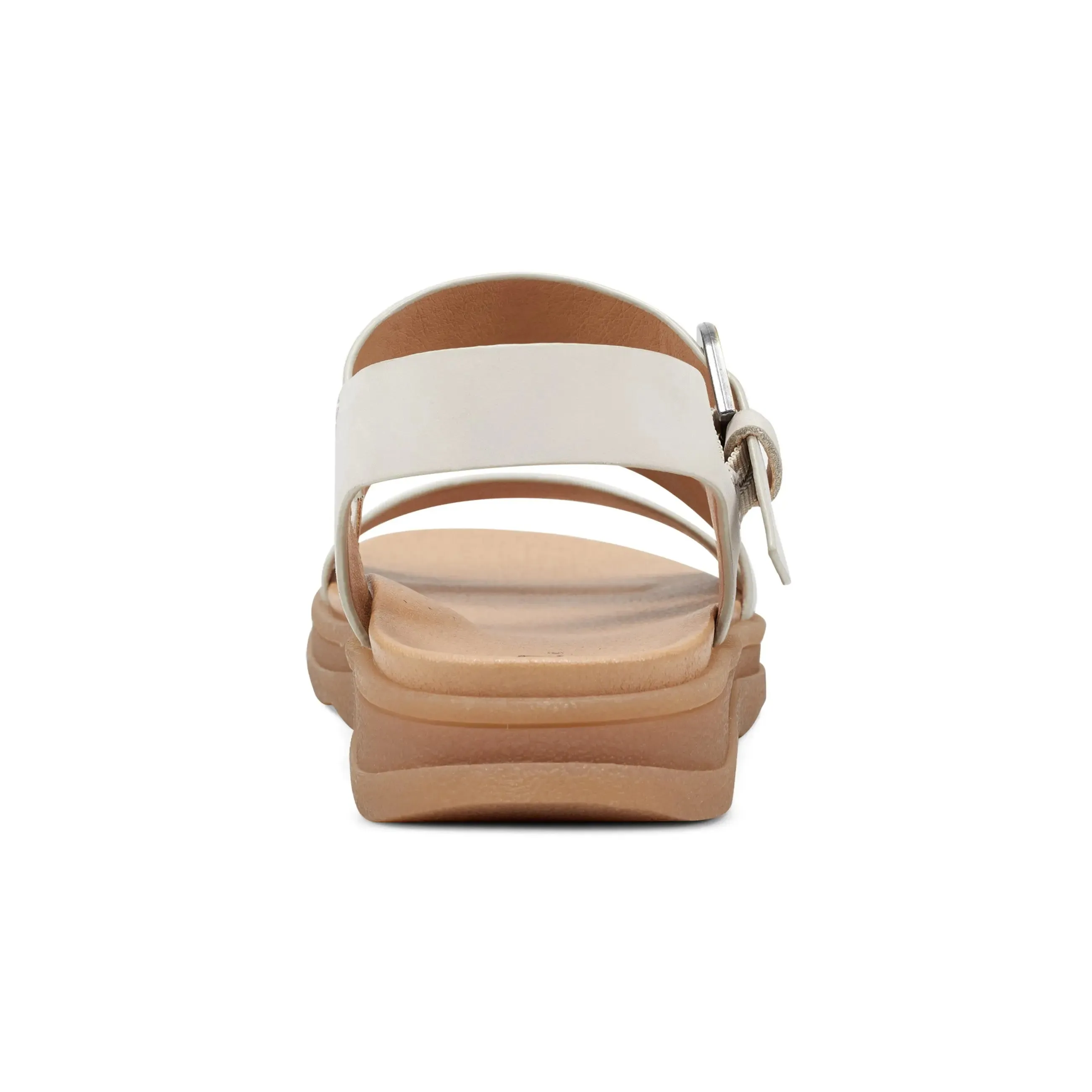 Fit Lainey Casual Strappy Round Toe Flat Sandals