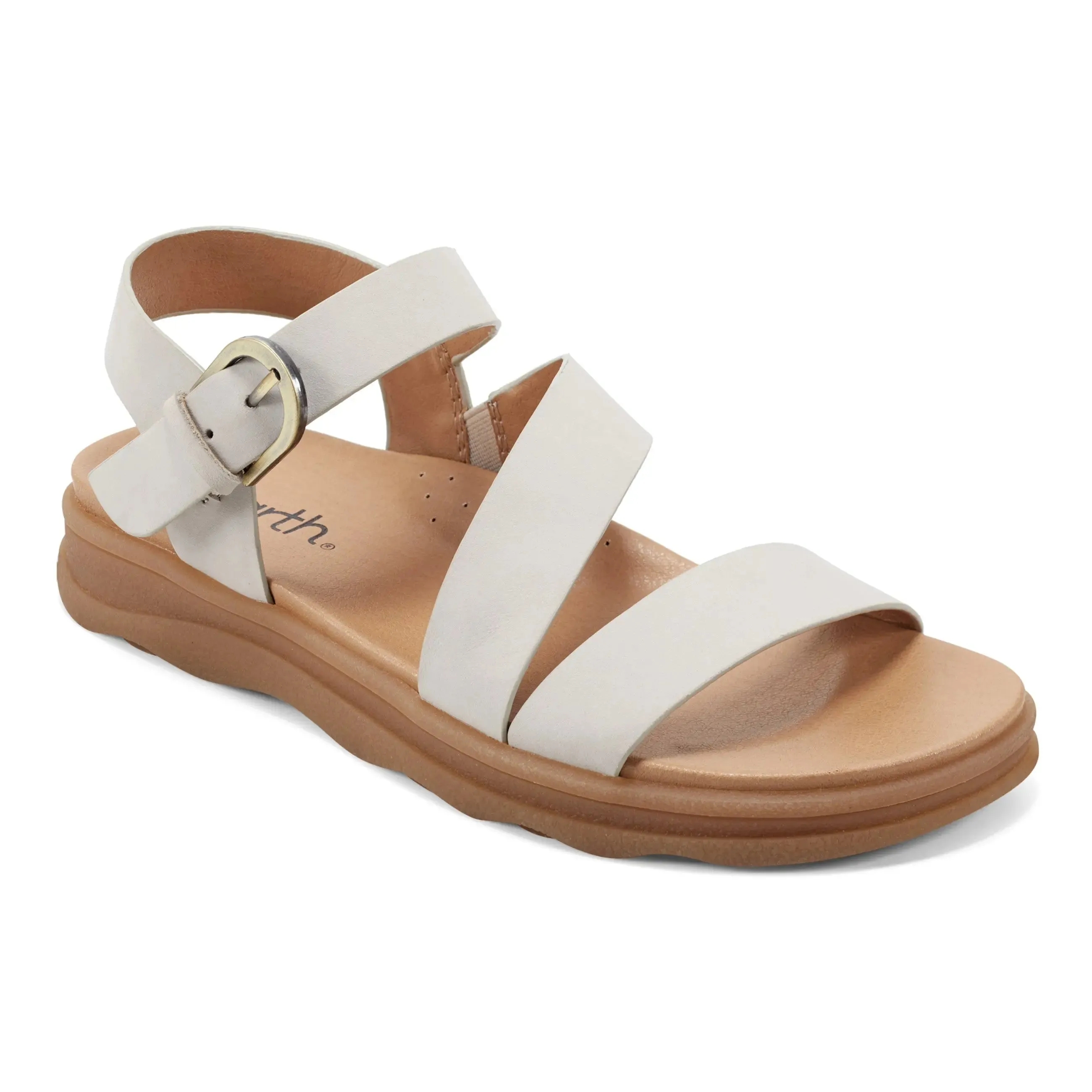 Lainey Casual Strappy Round Toe Flat Sandals mid - top Amateur