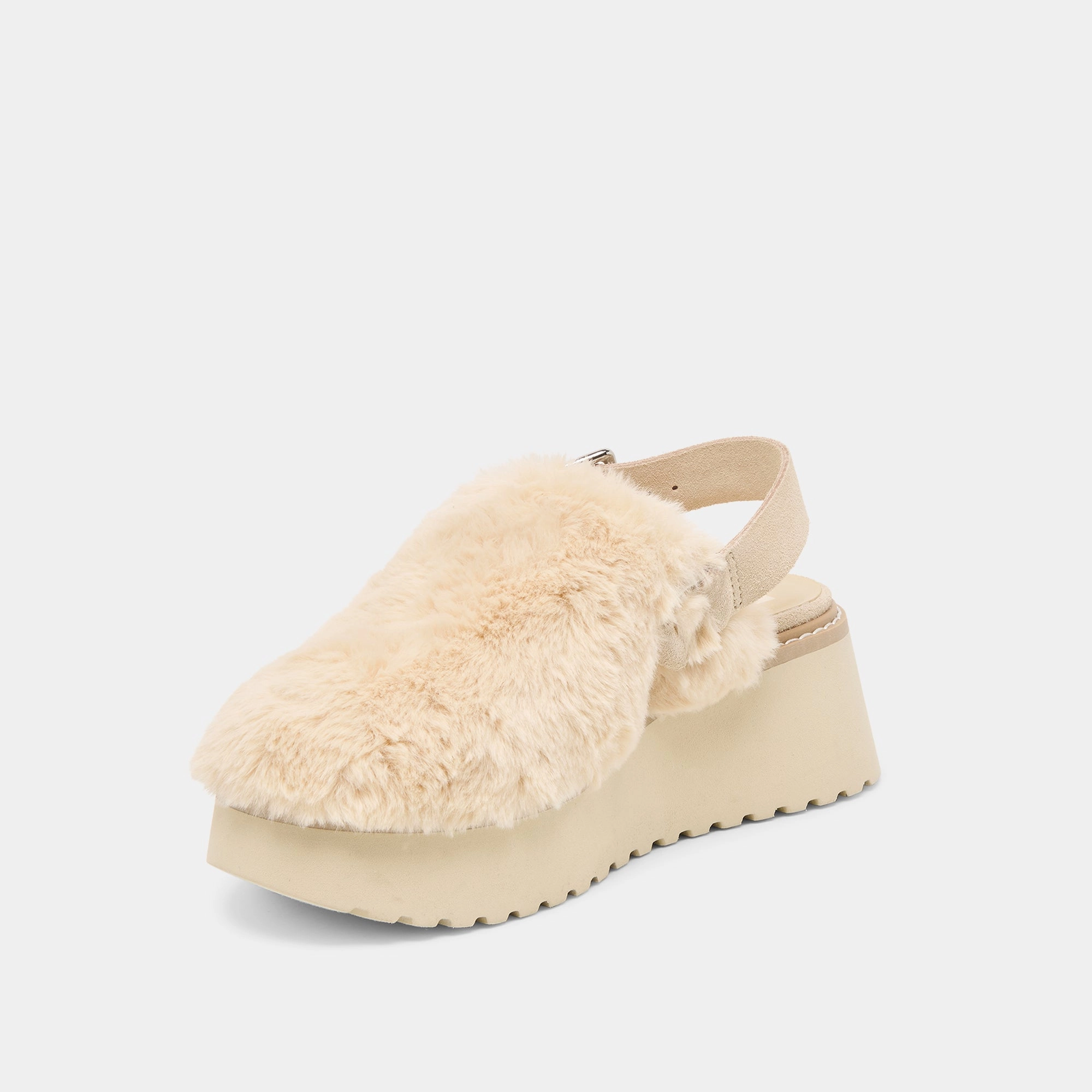LANSY FLATS NATURAL PLUSH Comfortable Sole Fashionable Style