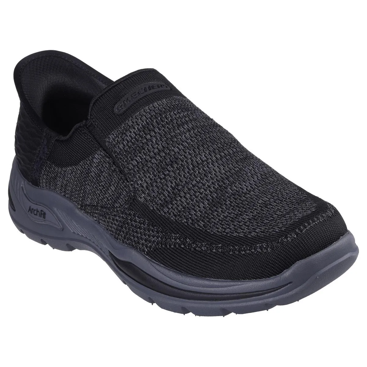 Men's Slip-ins Relaxed Fit: Arch Fit Motley - Atlee 205202 Dynamic Flex Sole Temperature Regulating Lining