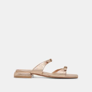most affordable LAVERN SANDALS GOLD METALLIC LEATHER
