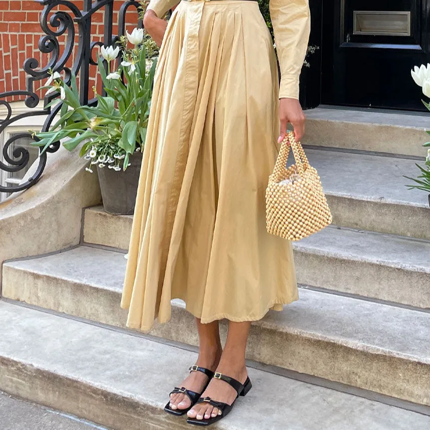 football players' protection mid - top LAVERN SANDALS MIDNIGHT CRINKLE PATENT