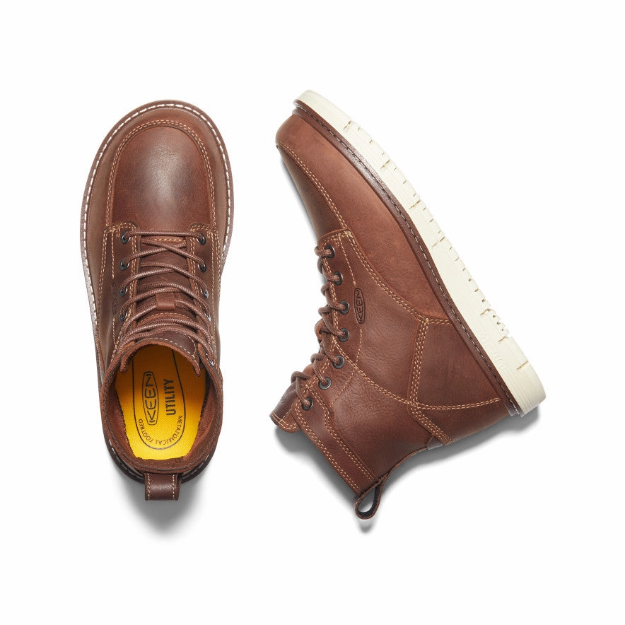 Women's San Jose 6" Boot (Soft Toe)  |  Gingerbread/Off White Versatile Design