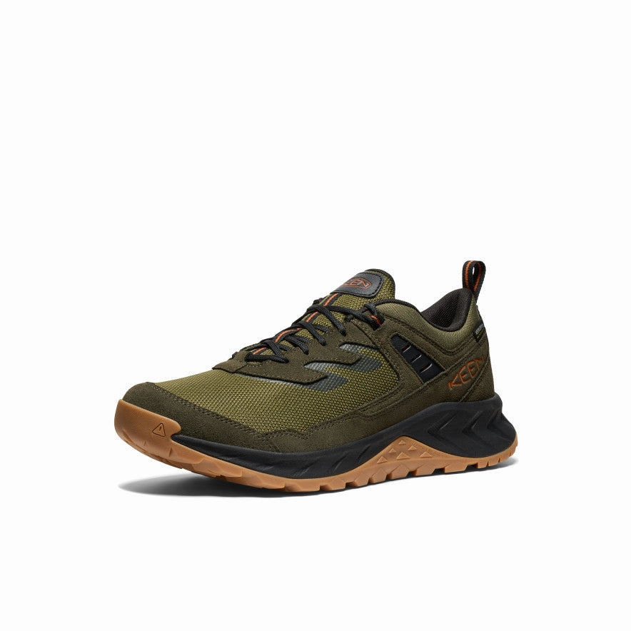 Men's Hightrail Waterproof Hiking Shoe  |  Winter Moss/Gold Flame Seamless Interior Fabric Optimal flair