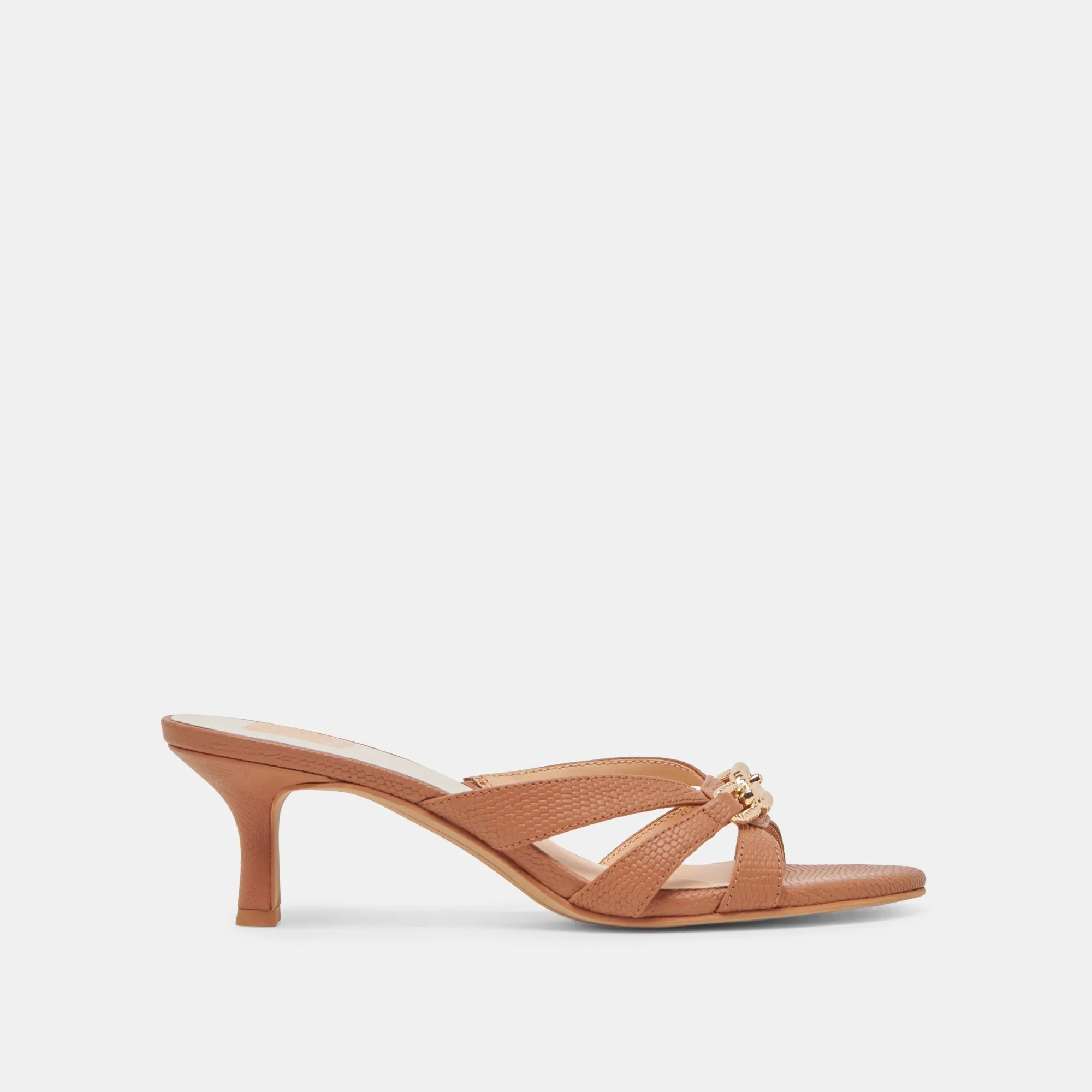 LERAH HEELS SADDLE EMBOSSED LEATHER skaters - specific features