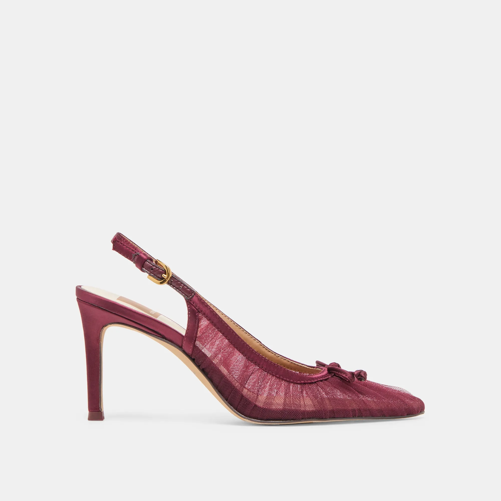 Sole Tech Lightweight Walk YELA HEELS CRANBERRY TULLE
