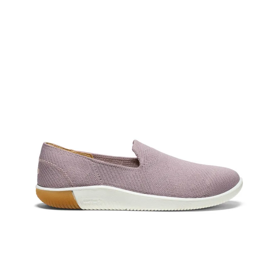 Women's KNX Knit Slip-On  |  Toadstool/Cameo Rose Comfy Travel Arch support
