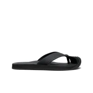 Smooth Fit Men's Barbados Flip-Flop  |  Black/Steel Grey