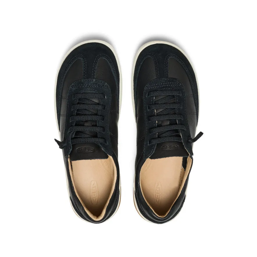 Women's KNX T-Toe Sneaker  |  Black/Birch Moisture control