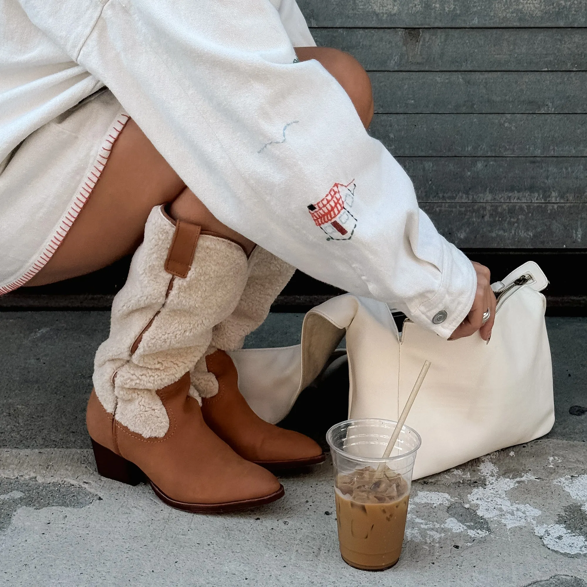 Heel Cup Stability MYKEL PLUSH BOOTS CARAMEL NUBUCK