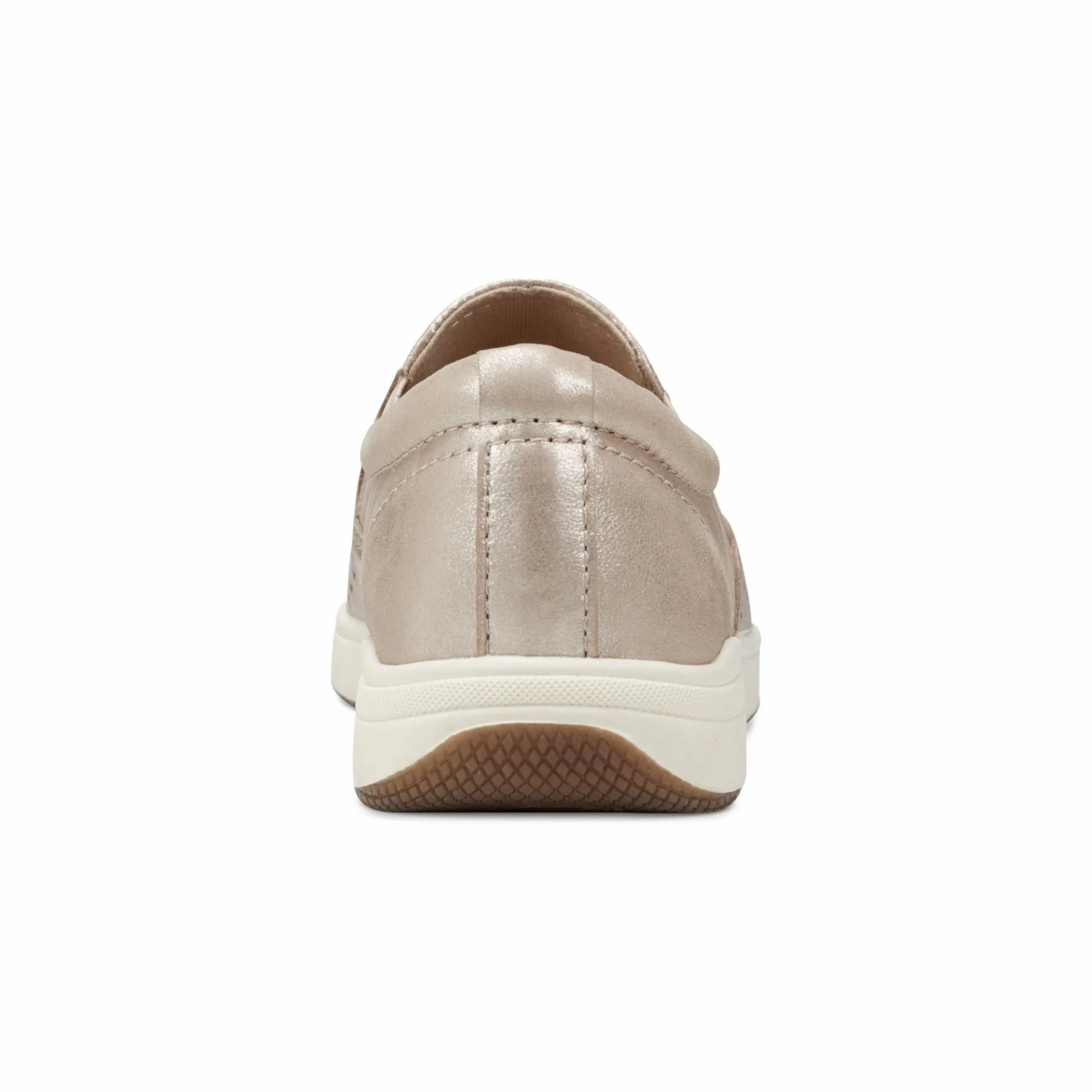 Nel Laser Cut Round Toe Casual Slip-on Sneakers Timeless Footwear Resort Wear