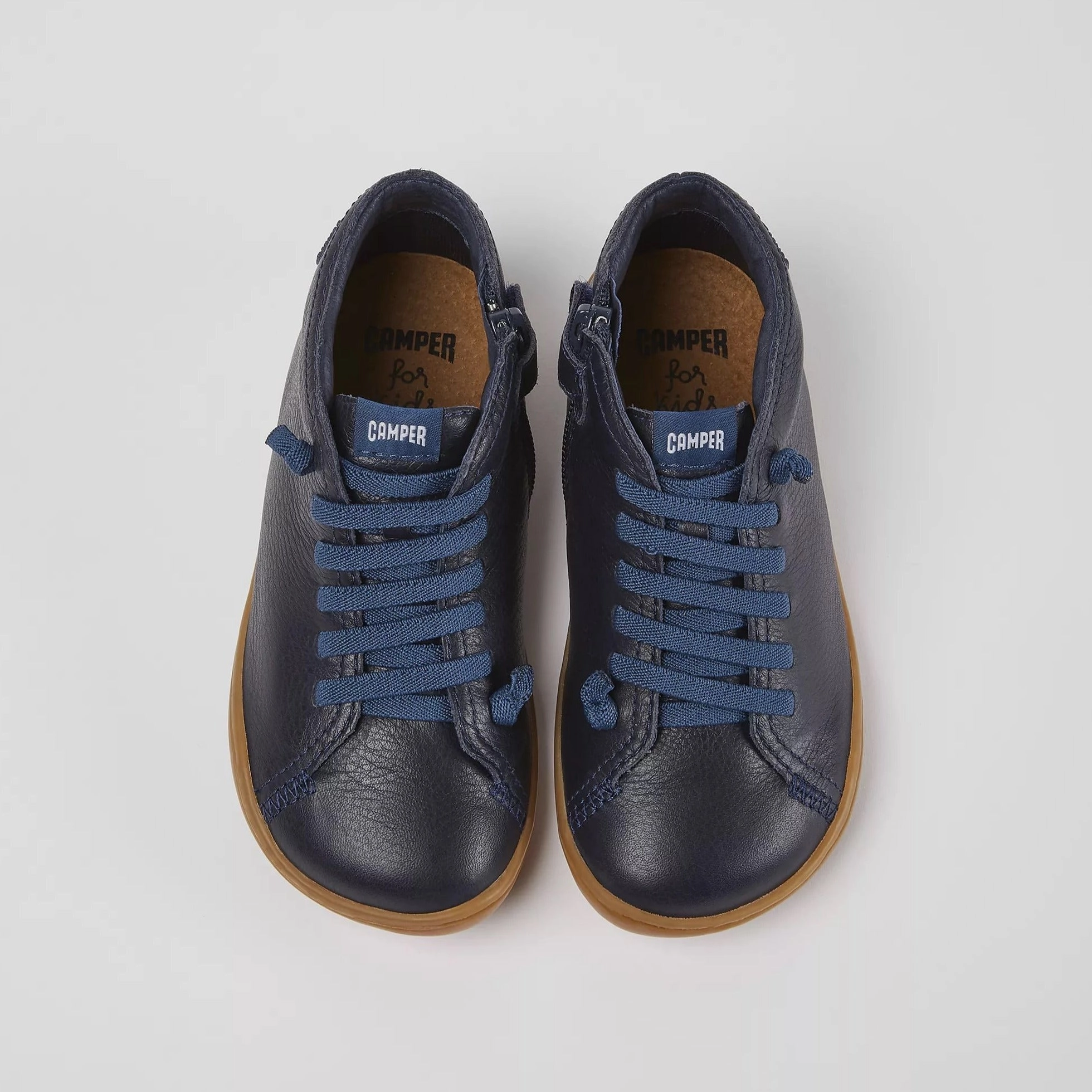 Camper PEU CAMI Kids Dark Blue Ankle Boots Total Ease