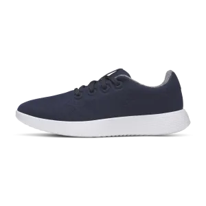 Men's Wool Runner NZ - Dark Navy (Blizzard Sole) Zero drop