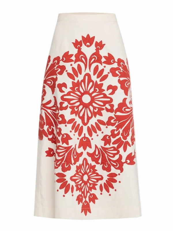 Liliana Skirt in Red investment piece