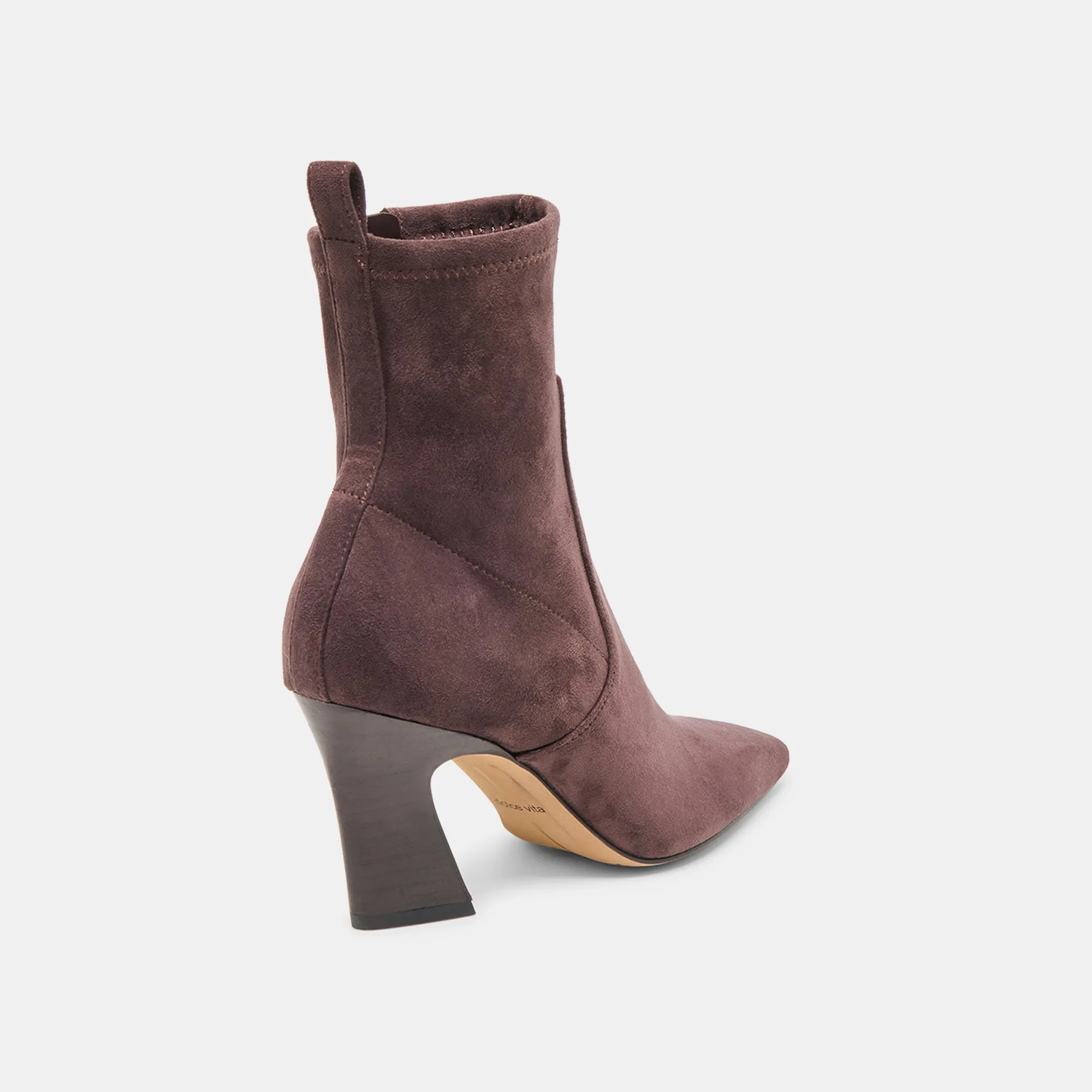 LINZEY BOOTIES CEDAR STELLA SUEDE Elasticity Minimalist Styling