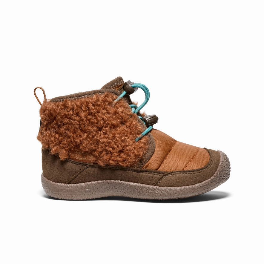 Little Kids' Howser II Waterproof Chukka  |  Roasted Pecan/Dark Earth Modern Comfort