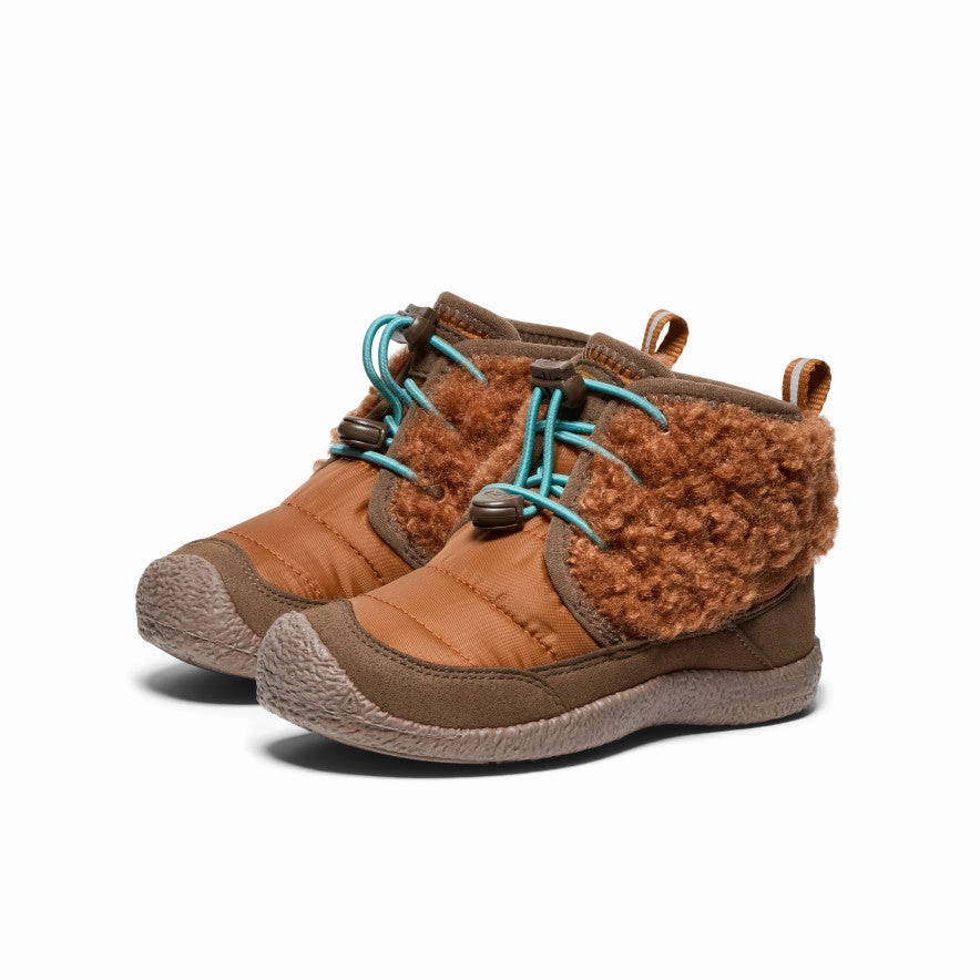 Little Kids' Howser II Waterproof Chukka  |  Roasted Pecan/Dark Earth Breathable Rural Traveler