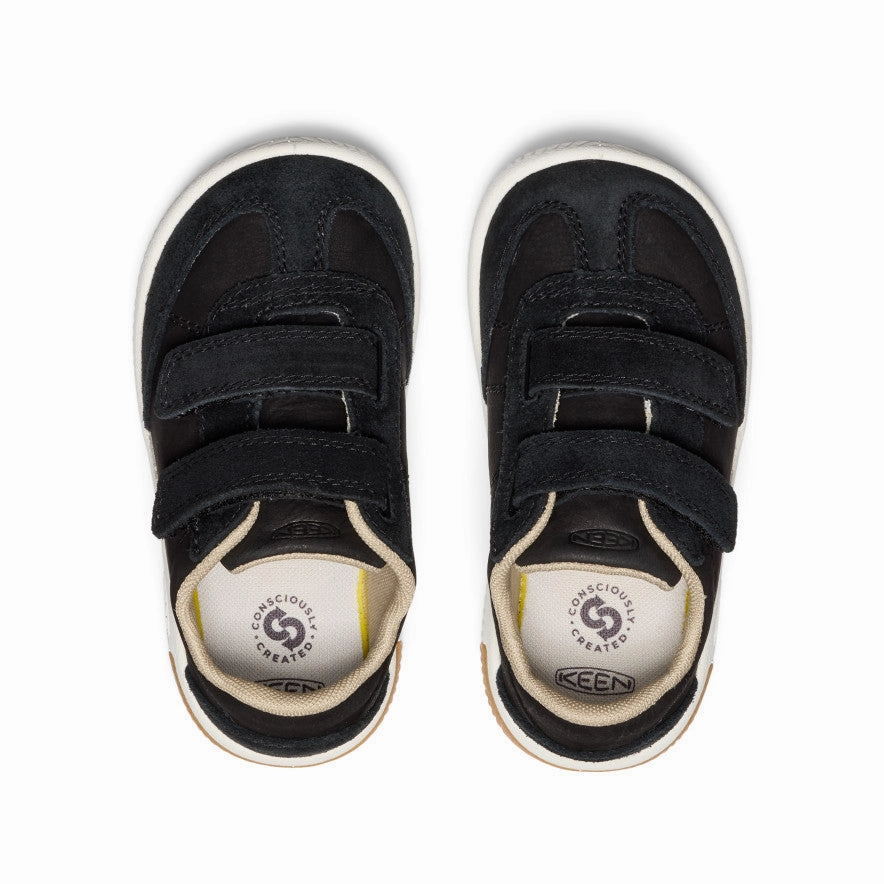 Little Kids' KNX T-Toe Sneaker  |  Black/Star White football players - specific functions Casual arch