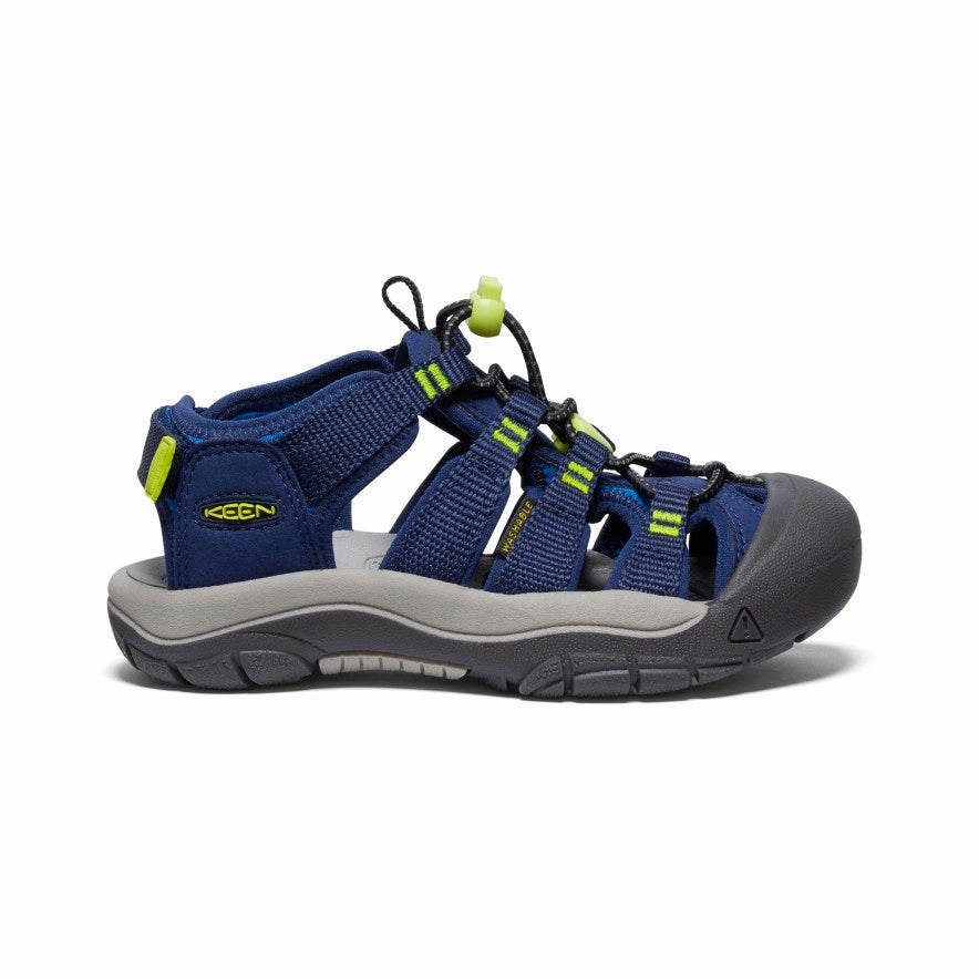 Block Heel Little Kids' Newport Boundless Sandal  |  Naval Academy/Evening Primrose