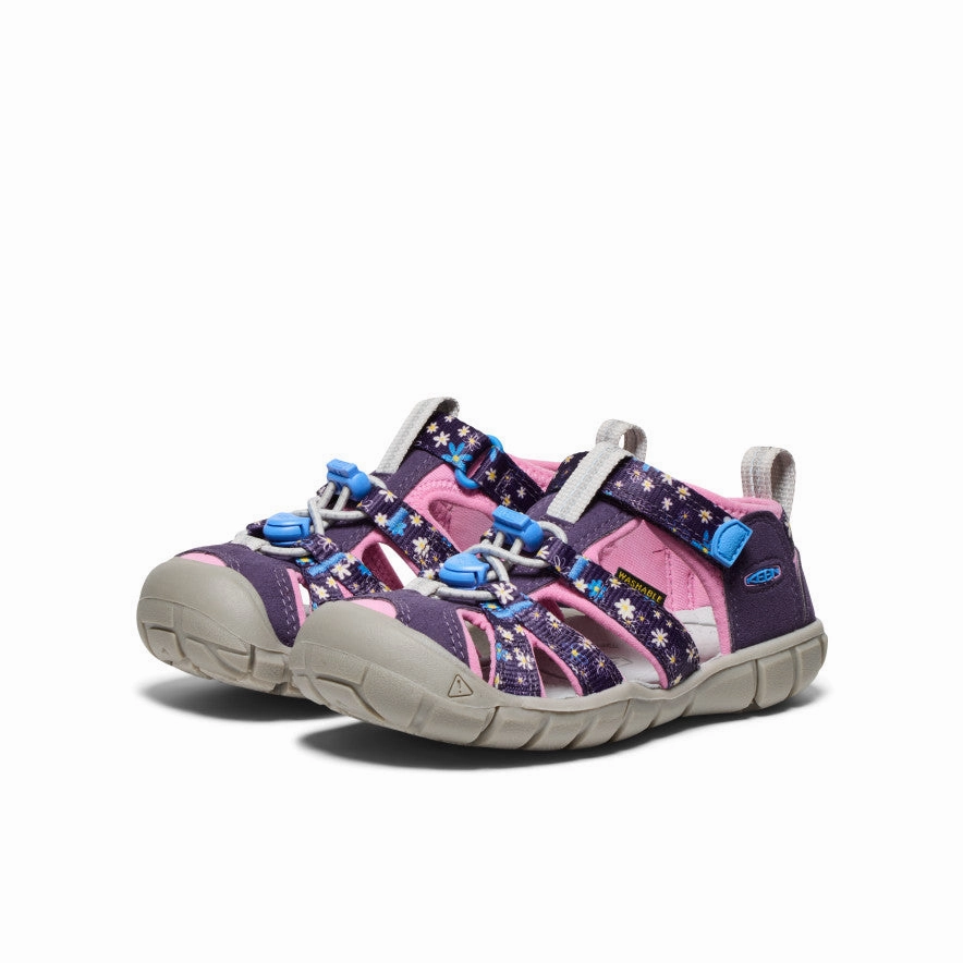 Little Kids' Seacamp II CNX  |  Daisies/Marina Comfy Outdoor Shoes Durable Walk