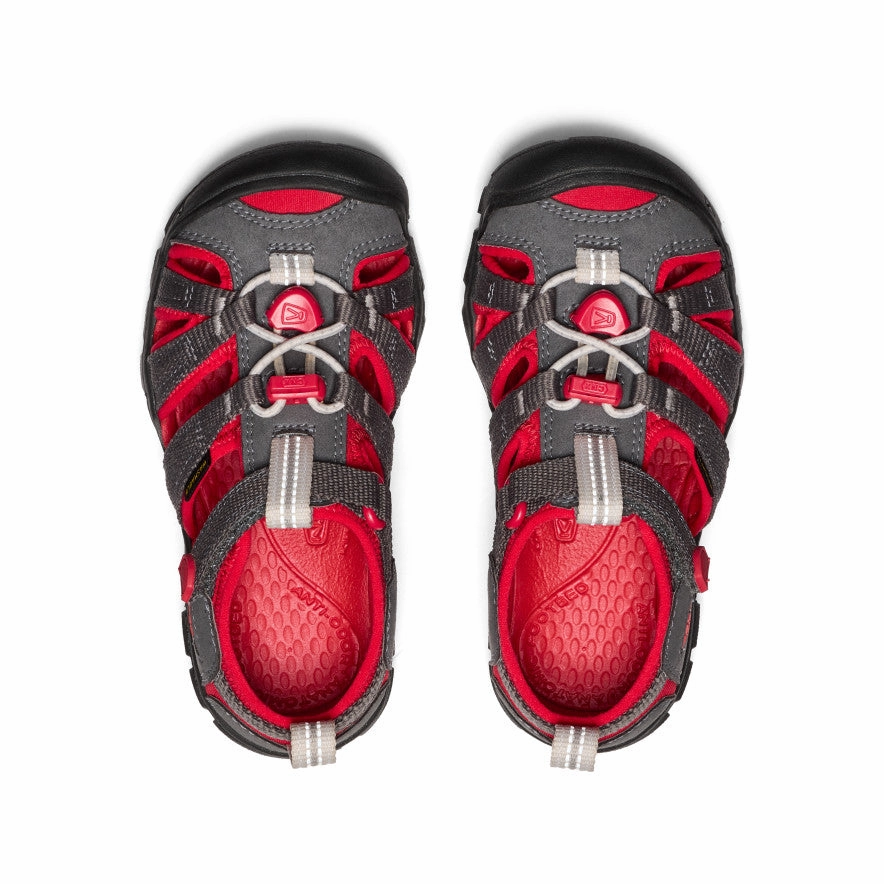 Little Kids' Seacamp II CNX  |  Magnet/Red Carpet Compact Fit Cushioned Footbed Design