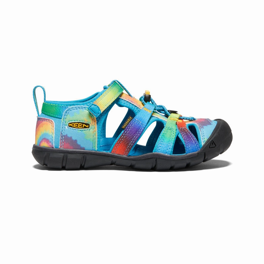 Little Kids' Seacamp II CNX  |  Vivid Blue/Original Tie Dye Casual Footwear for Every Day Sunday Best