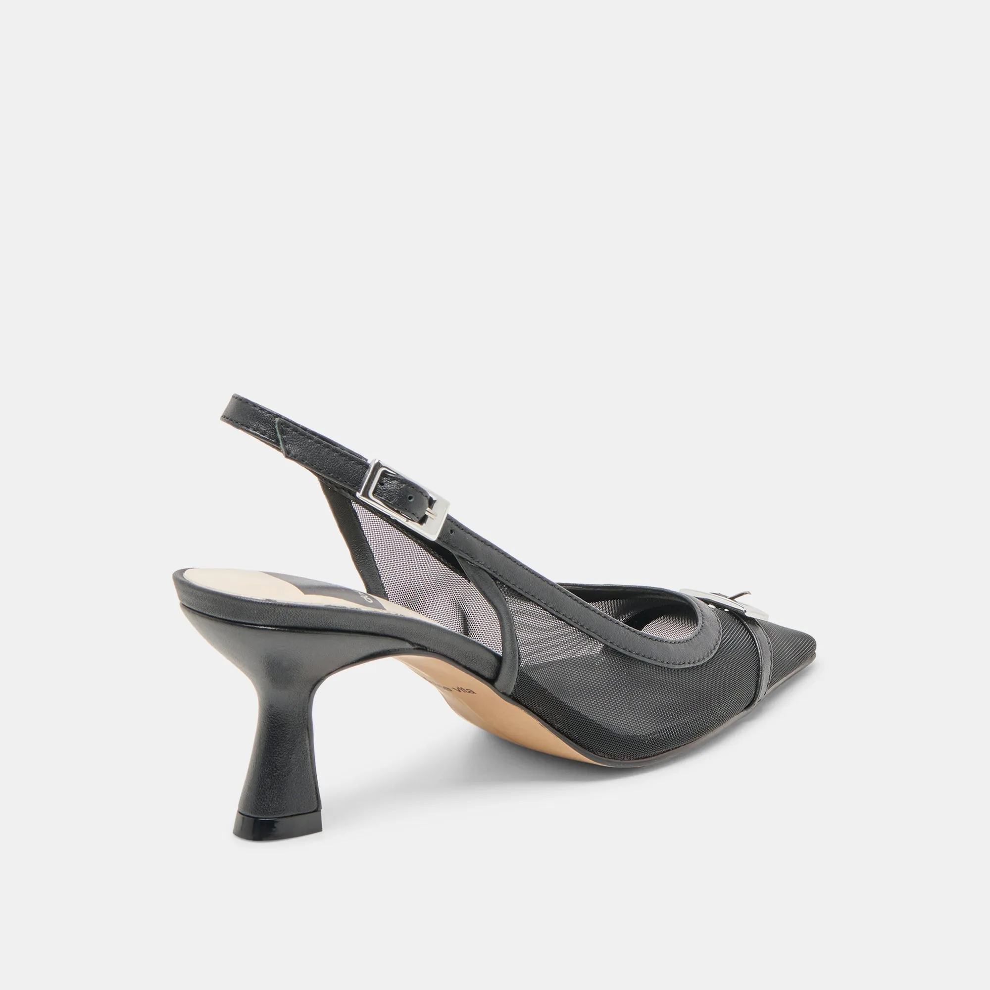 Durable Feel LORINE HEELS ONYX MESH