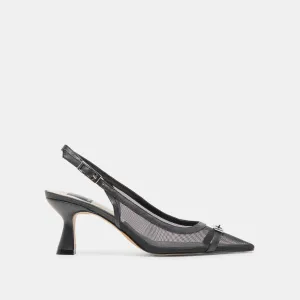 Torsional Rigidity Bar Step Forward LORINE HEELS ONYX MESH