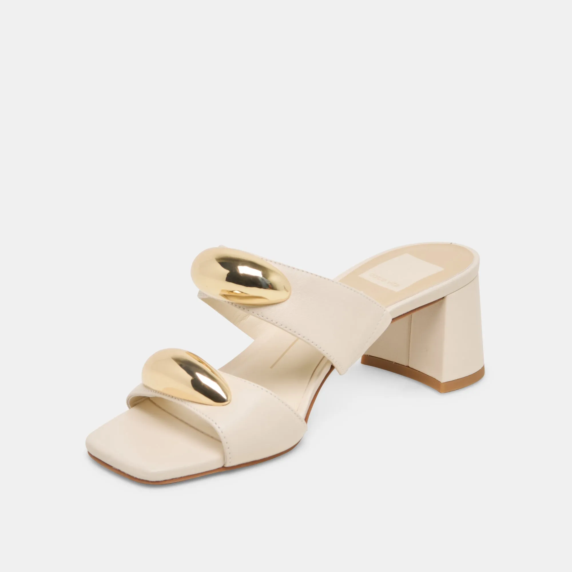 Foot Support BARNET HEELS BONE LEATHER