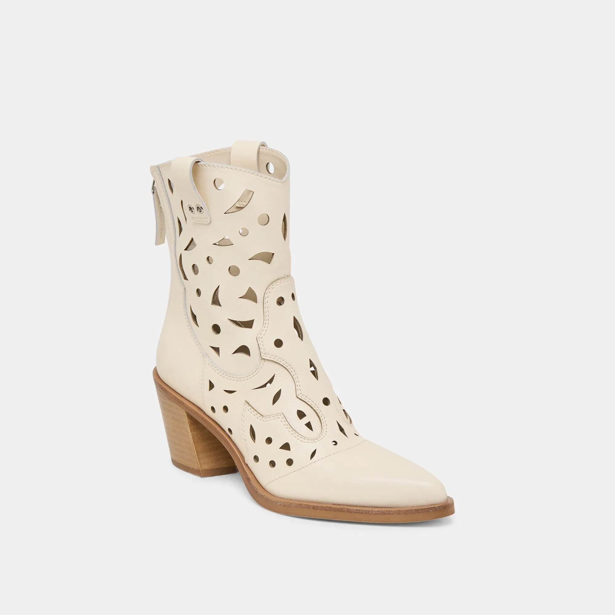 ZENOBI BOOTIES OFF WHITE LEATHER Sneaker Repair Airflow Venting