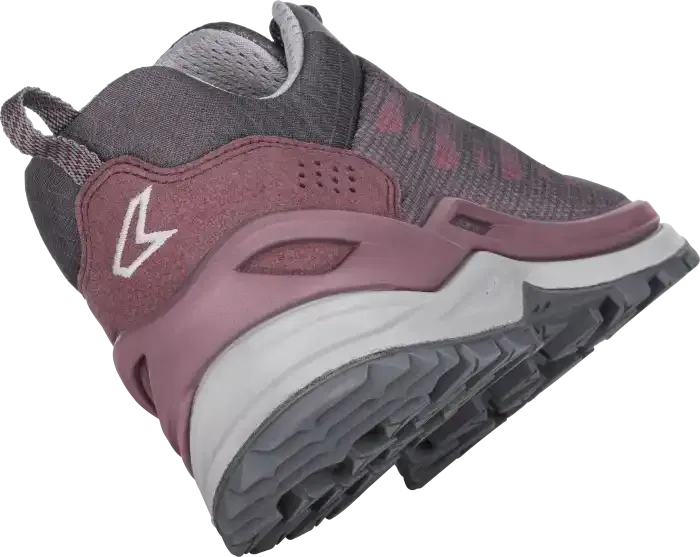 LOWA WOMENS FERROX GTX LOW - ANTRACITE / BROWN ROSE Comfortable Travel Footwear