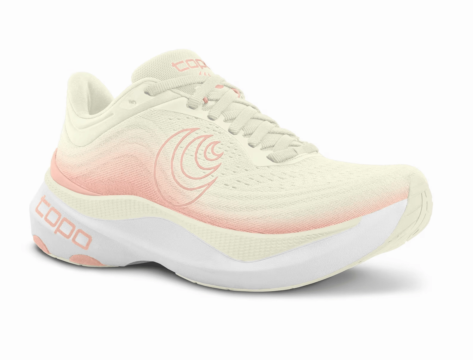 TOPO WOMENS AURA - CREAM / ROSE Antibacterial Fabric VersatileLayering