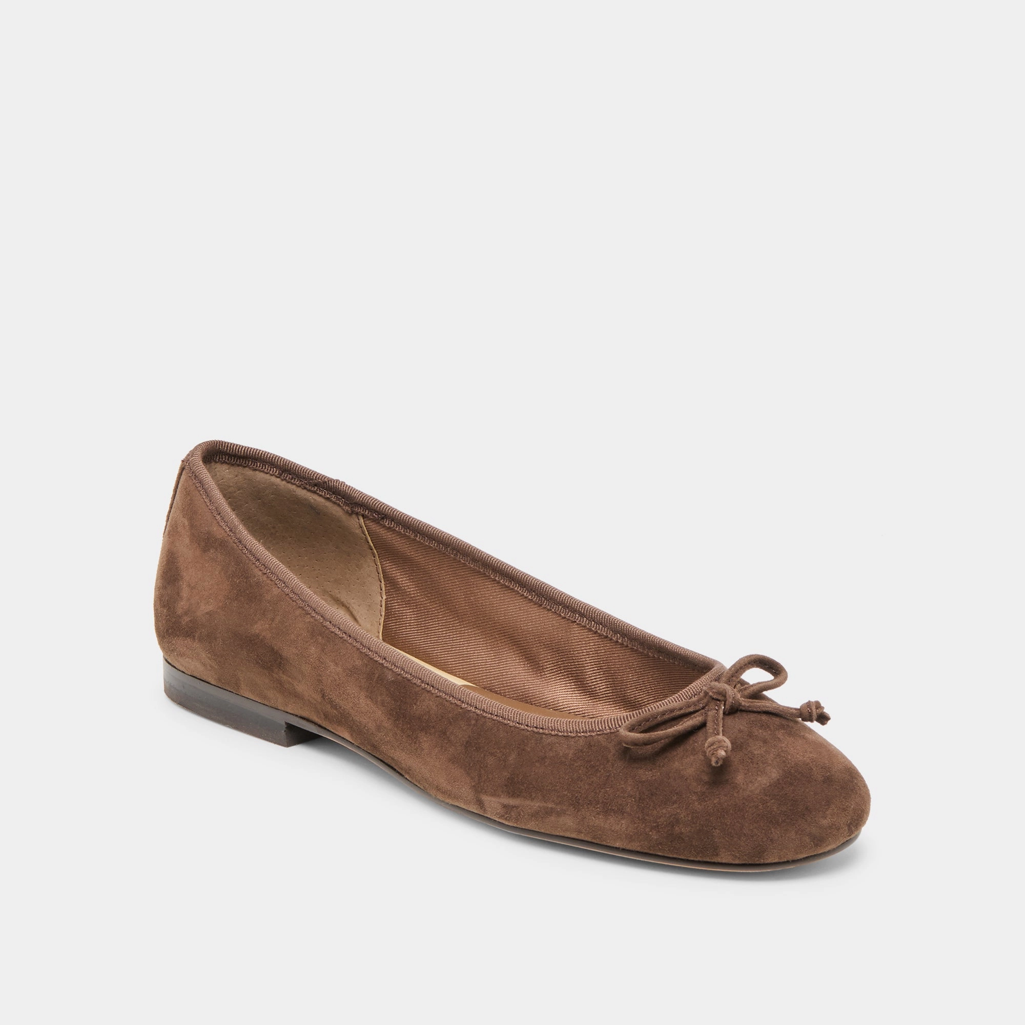 RITLA BALLET FLATS DK BROWN SUEDE Travel Spark Classic Charm
