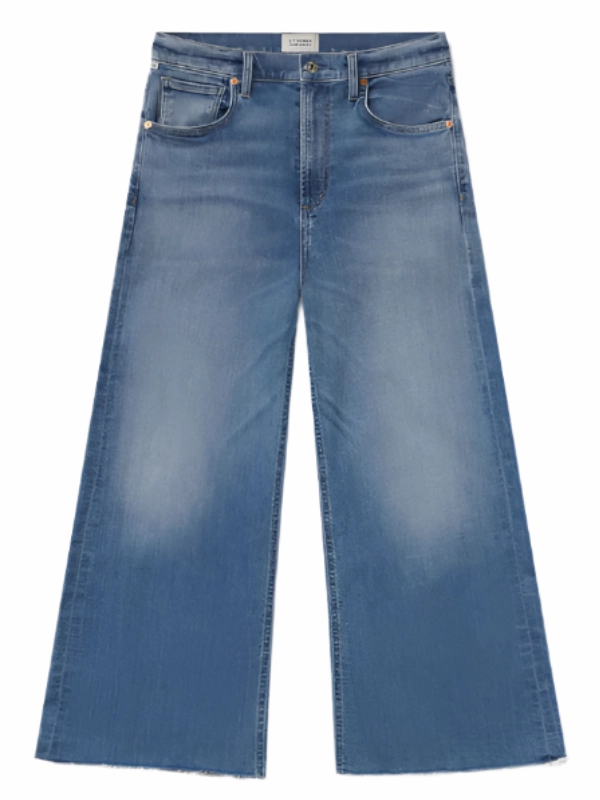 Lyra Wide Leg Crop in Bhodi Neutral Loose Elegant Adult Fashion