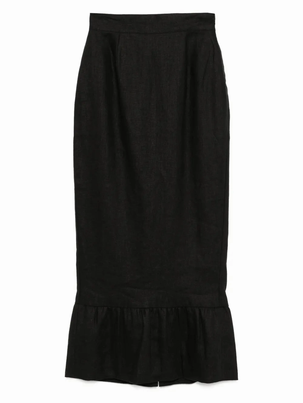 Style Essential Matilda Column Skirt in Black