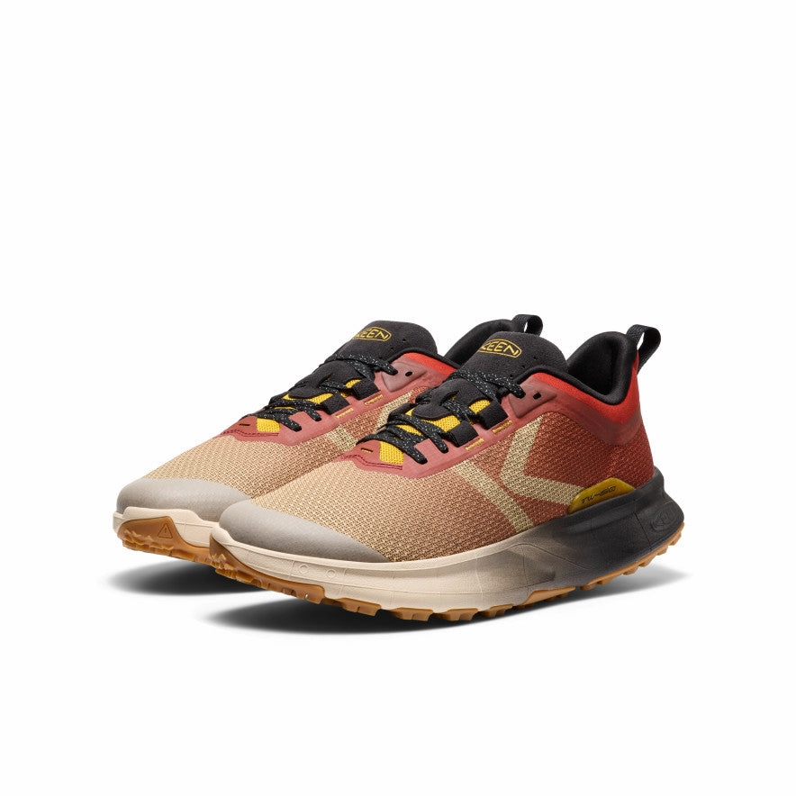 Wide toe box Dress Shoes Men's 450 Dirt Hiking Shoe  |  Safari/Red Ochre