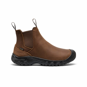 Men's Anchorage IV Waterproof Boot  |  Dark Earth/Black Work Field